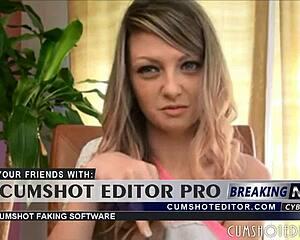 Hot Slut Gives Jerk-Off Instructions With Toys