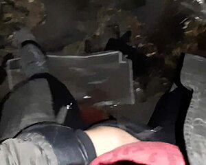 Hot Village Girl's Solo Orgasm In Cold Barn Ranch POV Masturbation