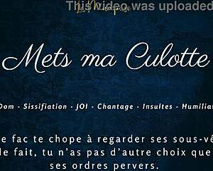 French femdom sissification with joi and cei audio