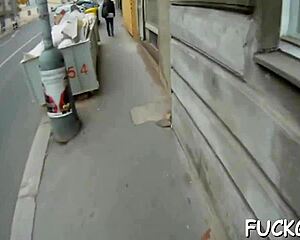 Naive teen gets group-fucked on hidden cam.