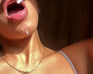 Big booty brunette scores big with stepbrother in homemade clip. Nysdel couple goes wild! 😍