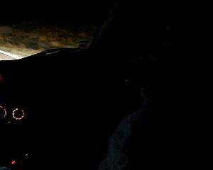 Girlfriend In Heels Fucks Stranger Outdoors In Car