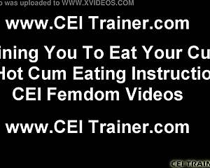 are you finally ready to taste some cum cei humiliation in this femdom pov