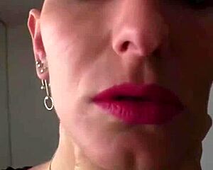 Vilja, the submissive slut, gets roughed up in homemade domination play.