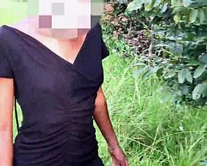 Are These Horny Ladies Teasing with Wet Pussies Under Dresses?