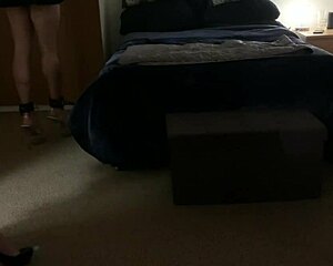 Double domme: 'Want to be sissified and fed your cum?'