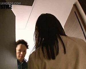 Emotional blowjob with asian beauty