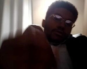 Can you handle watching amateurs masturbate to a monster big black cock in this homemade tease?