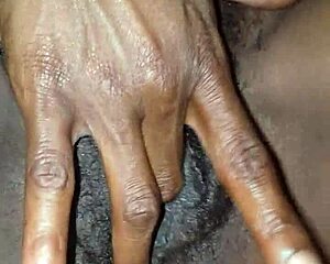Hairy Pussy Play With Intense Fingering And Licking