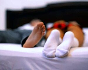 The shy schoolgirl hooks up with her brother's friend in a motel room while the family is at an anniversary dinner