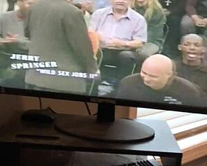 Intense Lesbian Kissing on Jerry Springer