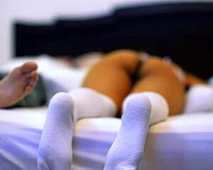 The shy schoolgirl hooks up with her brother's friend in a motel room while the family is at an anniversary dinner