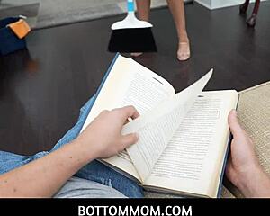 bottommom stepmom vivianne desilva has been feeling lonely lately and so stepson makes a way to cheer her up