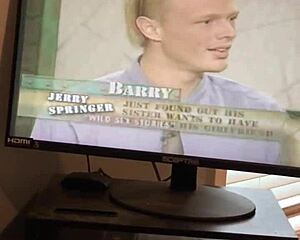 Intense Lesbian Kissing on Jerry Springer