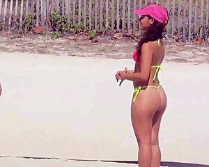 Is This Young Girl Teasing Her Boyfriend's Relatives In Micro Bikini?