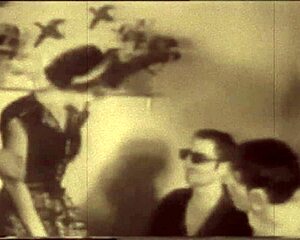 Vintage Old Grannies Feeling Horny In Group Fun!