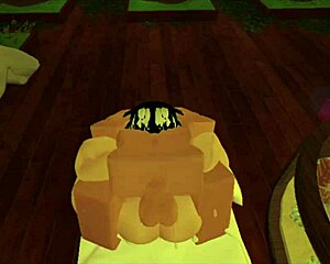 Slut gets fucked hard roblox 😜