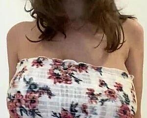 Neighbor's huge boobs video leaks accidentally.