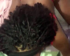 Hot young girl opened legs for big dick and almost couldn't handle it!