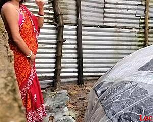 yo, village desi girl gets hardcore outdoor banging by localsex31