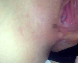 cuckold wife saves creampie on panties after date