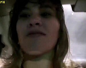 Latina Pays Uber with Tight Shaved Hole in Dirty Cuckold Talk