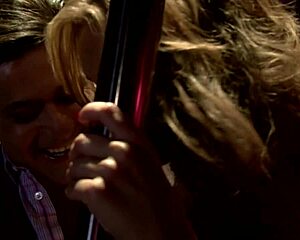 Horny Stripper with Big Tits Satisfies Rich Man in Strip Bar