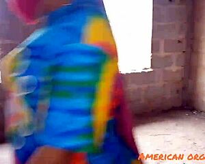 friend and i fuck stepmom's pussy outdoors hard.