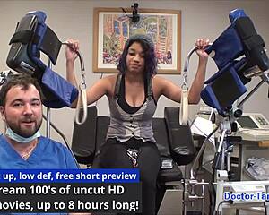 Behind The Scenes Of Dr. Tampa's Entrance Physical At Tampa University With Phoenix Rose