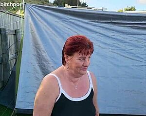mature milf pisses publicly at campground