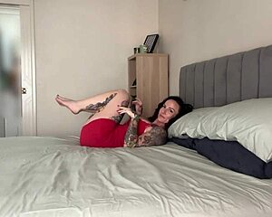 Bride Rides Older Man in Wedding Creampie