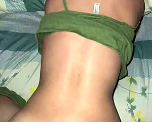 Watch this chubby girl getting her shaved pussy fucked in anal sex.