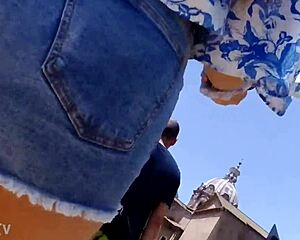 Enjoying the sights of Rome with a voyeur's eye