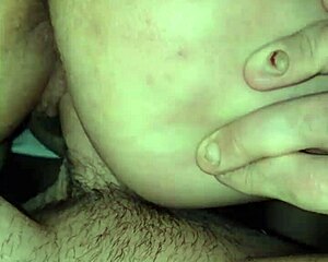 Busting in wife's fat pussy creampie