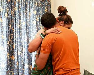 I roughly fucked my Indian bhabhi's tight pussy and asshole