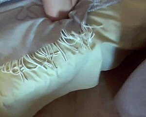 My step daddy bends me over and pounds my tight little pussy hard