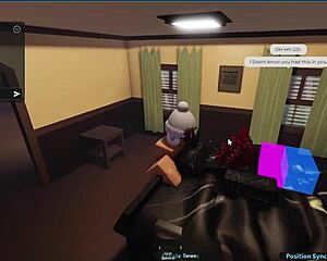 Step Mom And Step Son Fuck During Spiderman Movie!