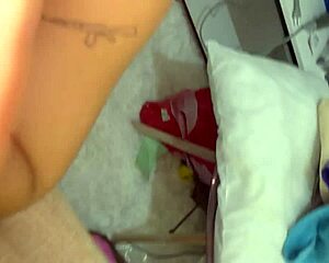 well-endowed guy pounds young curvy girl's ass