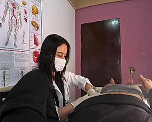 Unexpected Erection in Front of Nurse Uncensored Ass Face Fucking Blowbang Rough Cumshot