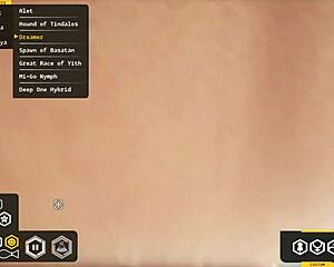 playing a SEX GAME with cum in mouth.