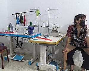dude, intense seduction in the sewing workshop got me shook...