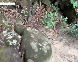 We got caught having sex at the waterfall