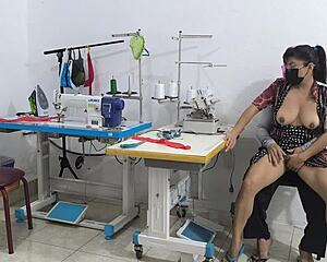 dude, intense seduction in the sewing workshop got me shook...