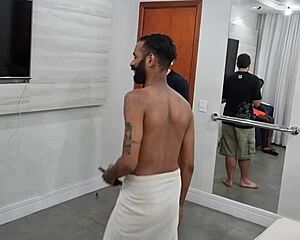 Man, watching blonde hottie Anny Lopes cum hard in DPV, taking loads of cream!