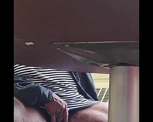 Got caught filming wife in skirt upskirt