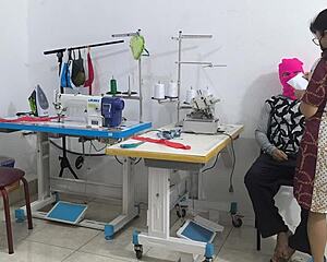 dude, intense seduction in the sewing workshop got me shook...