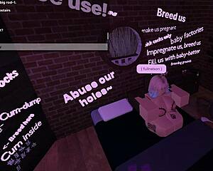 using that blonde bbc slut at my place