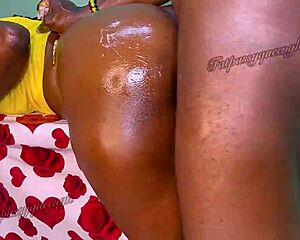 South African Slut Screams During Hard Bbc Fucking