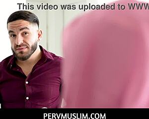 pervmuslim arab hijab student paulina ruiz visits big cock teacher