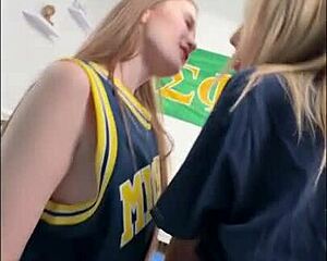 i watched real college sluts Athena Heart and Ashlyn Angel banging in dorm